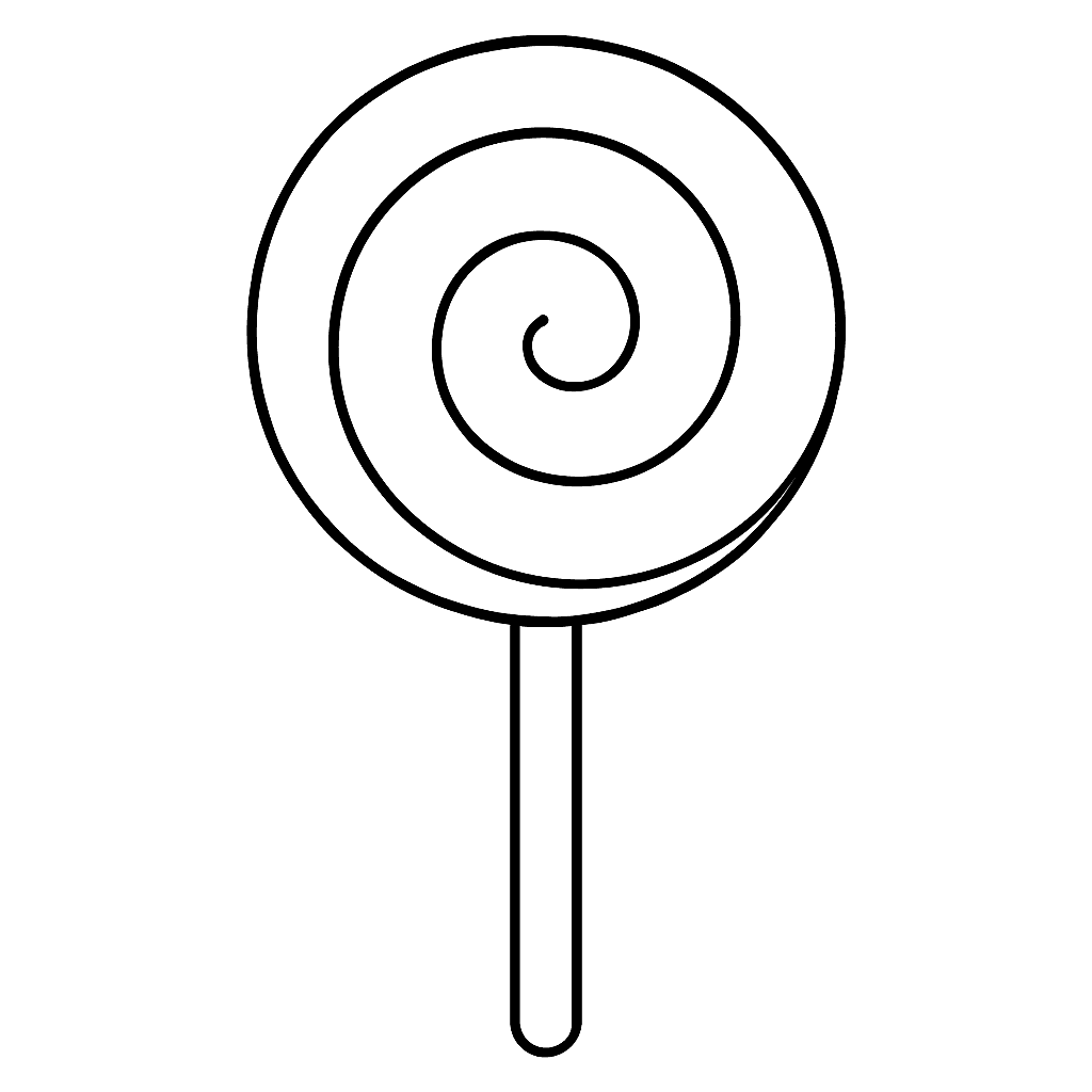 Lolli Ausmalbild