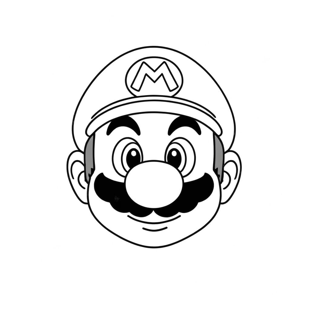 Super Mario zum Drucken