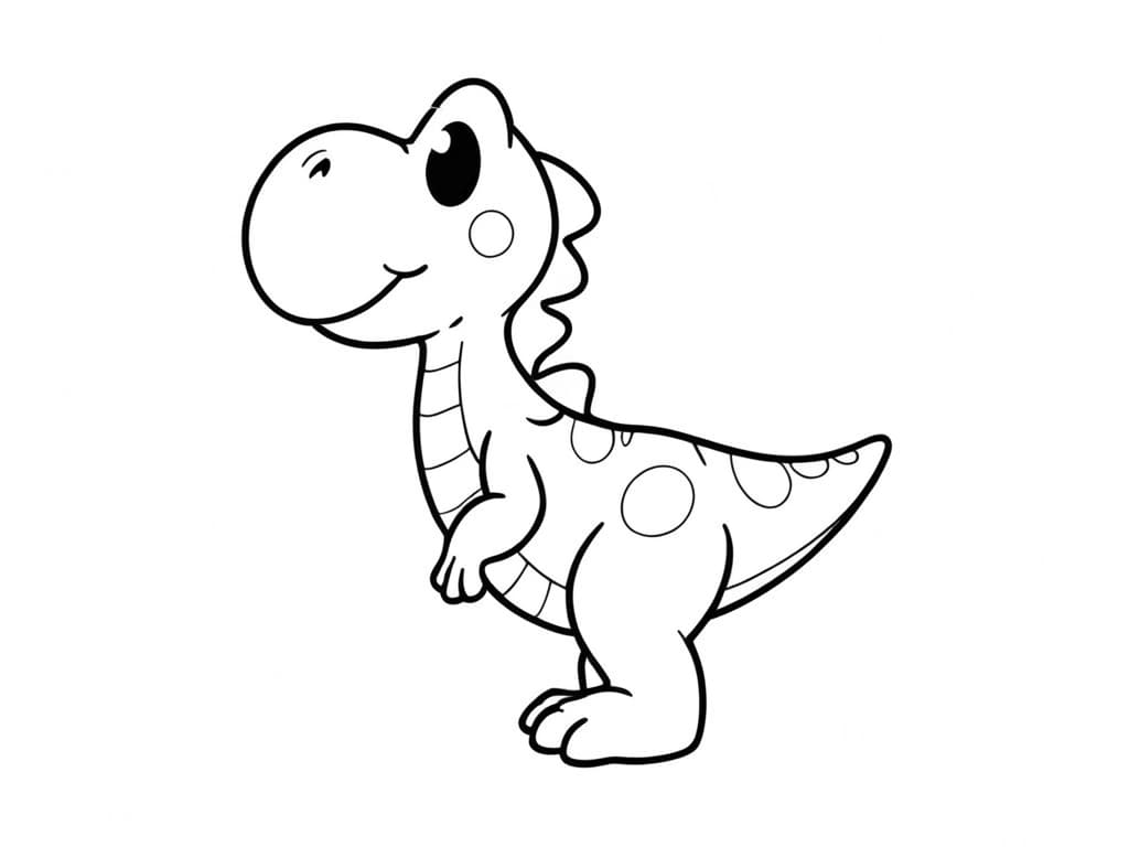 Yoshi zum Ausmalen