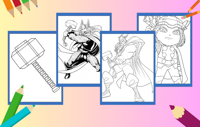 Thor Ausmalbilder