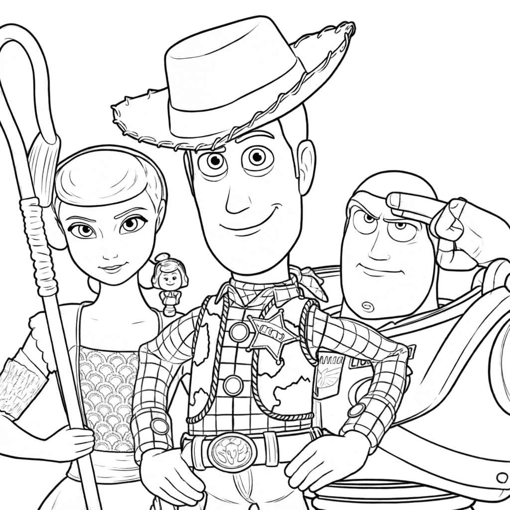 Toy Story 5 Ausmalbild