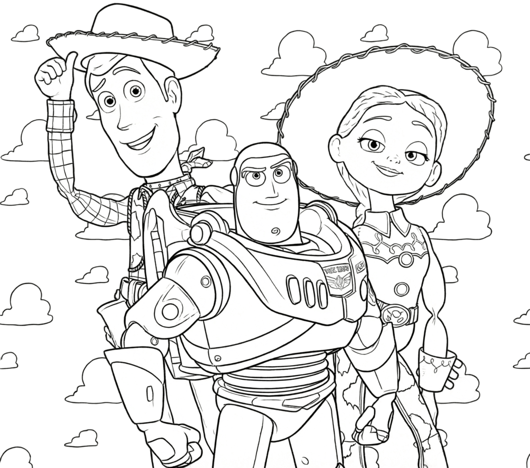 Toy Story Ausmalbild