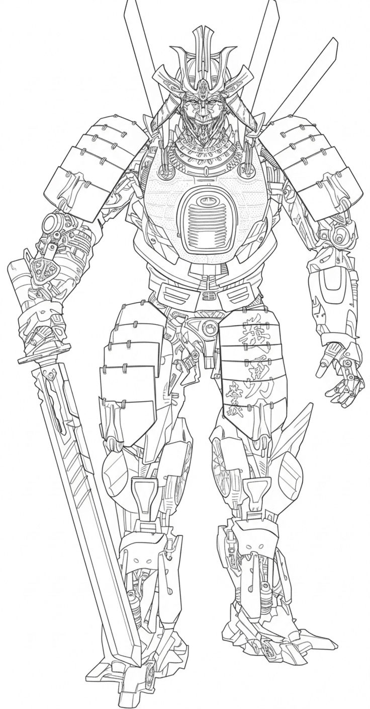 Drift Transformers Ausmalbild