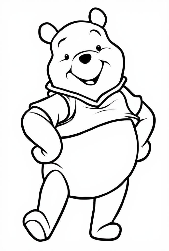 Winnie Puuh Ausmalbild