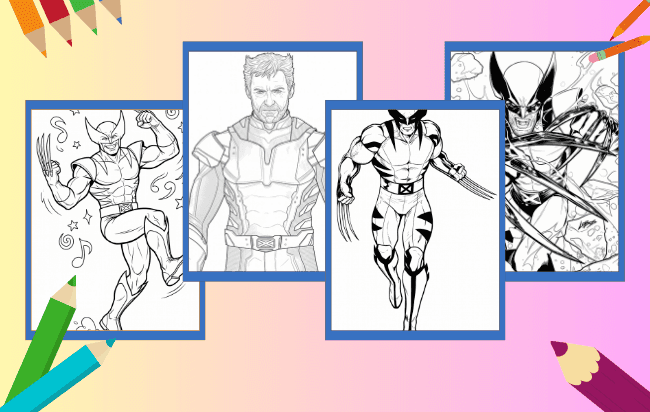 Wolverine Ausmalbilder
