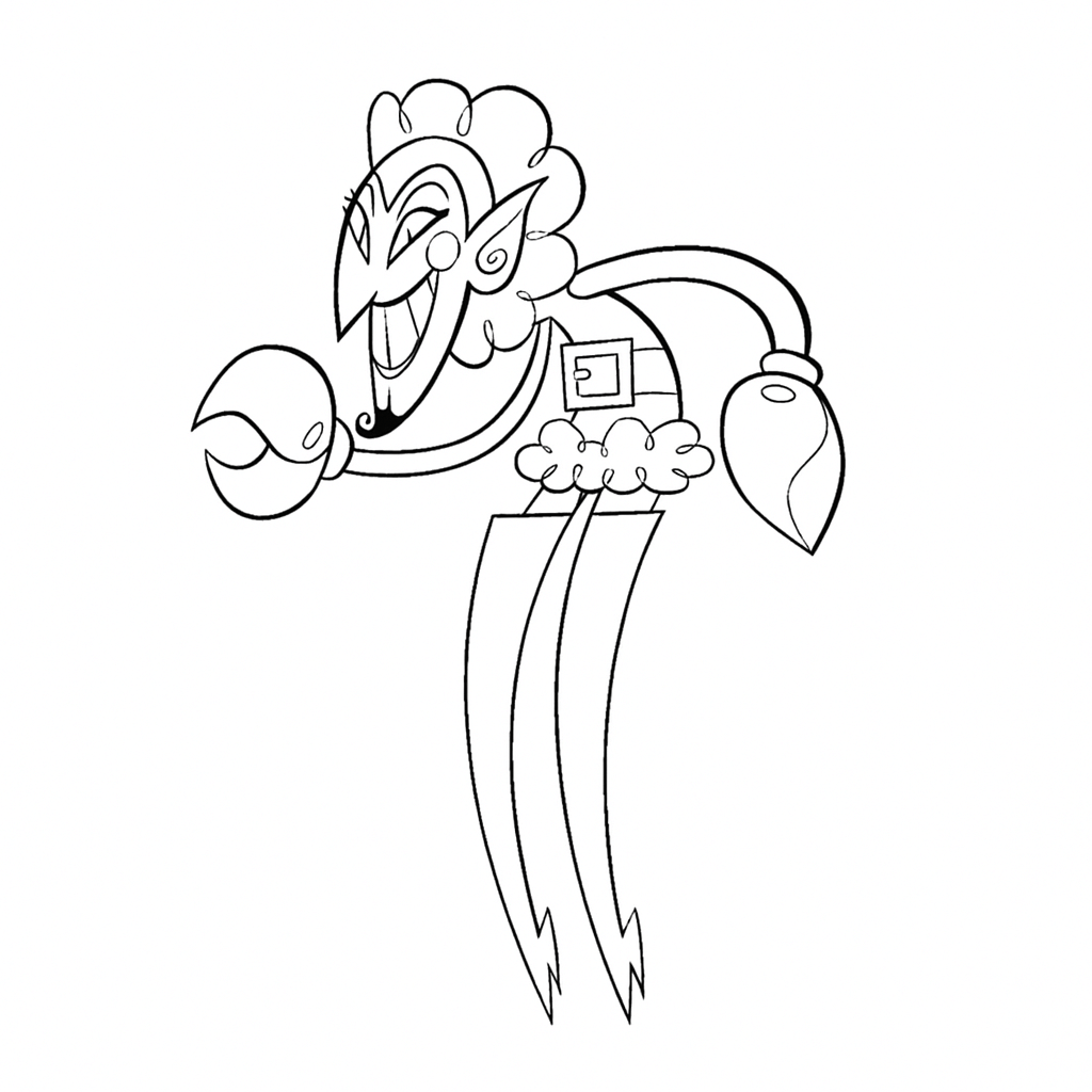 Bubbles powerpuff girls ausmalbild zum Ausmalen